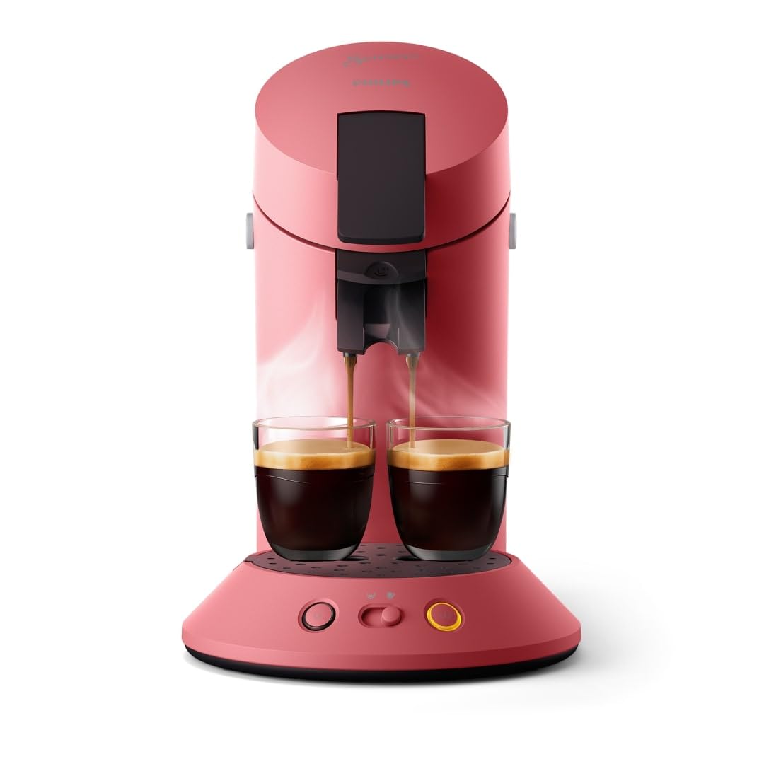 Grandivo Senseo Original Plus Machine à café à dosettes,, Rouge tendre, CSA210/35