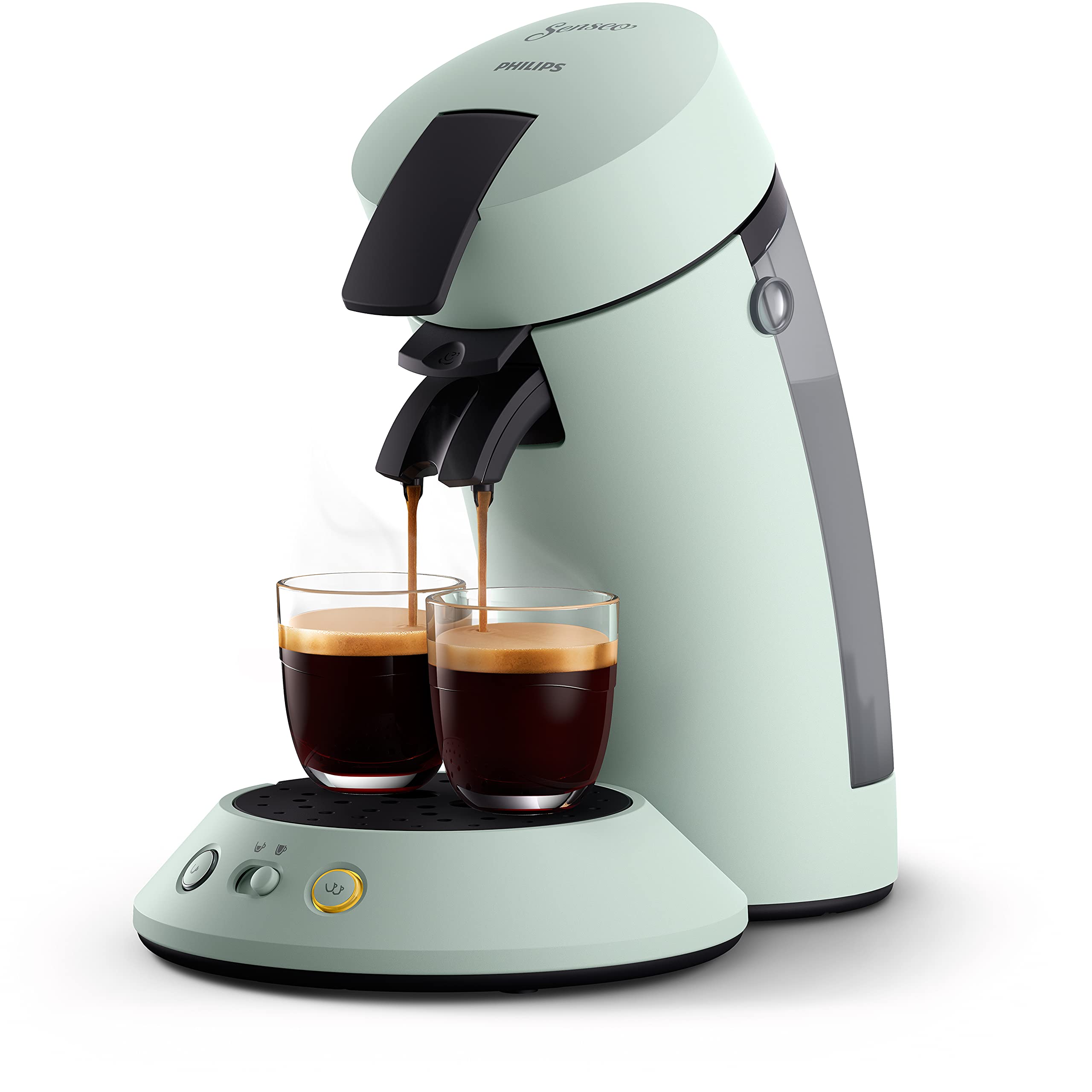 Grandivo Machine à café dosettes SENSEO Original+, Menthe Pâle, CSA210/21