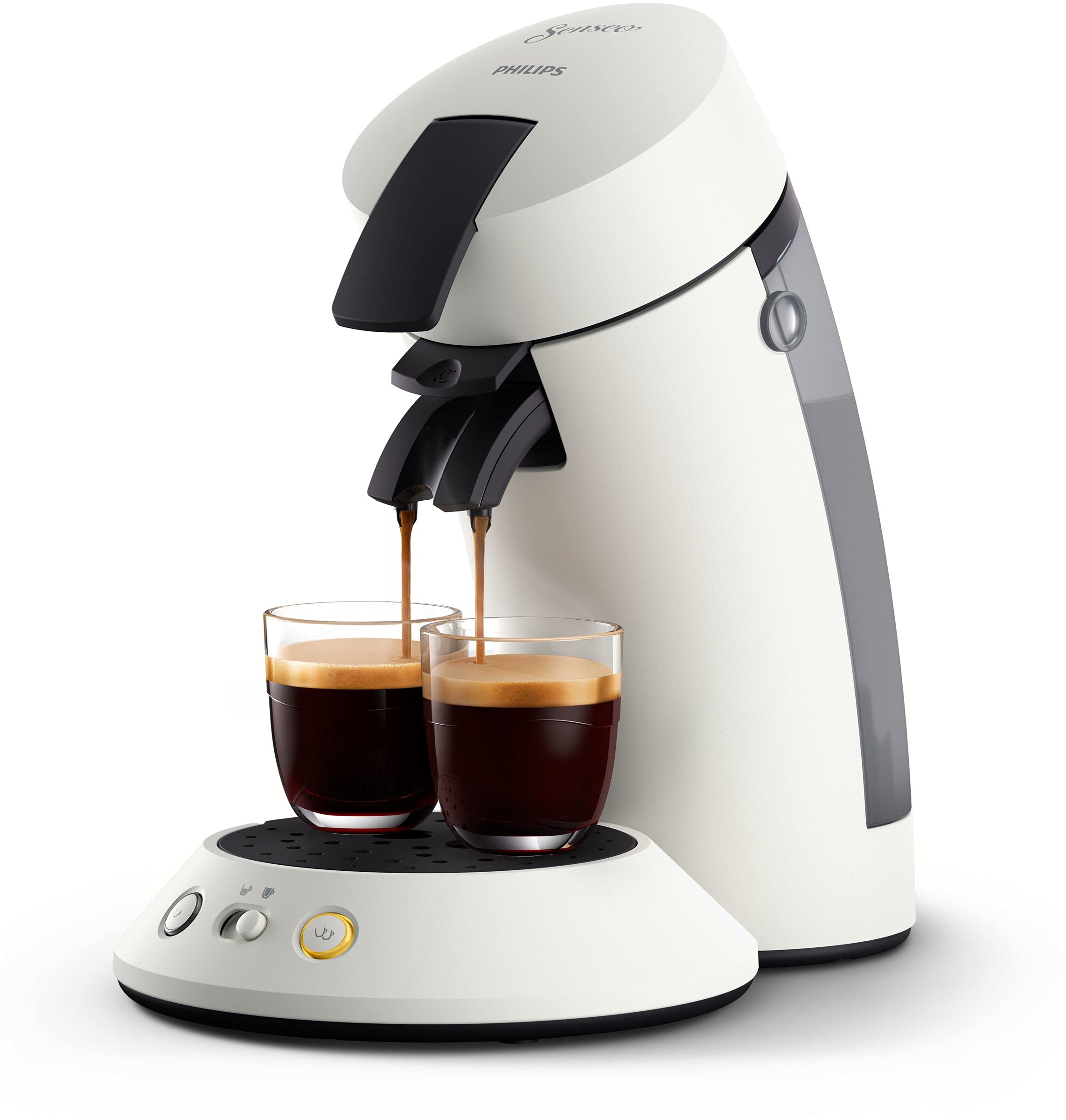 Grandivo Senseo Original Plus Machine à café à dosettes, Blanc, CSA210/10